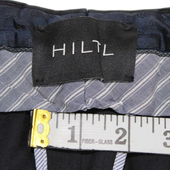 Hiltl NWT Dayne Chinos / Casual Pants Size 34 US Contemporary Fit in Dark Blue